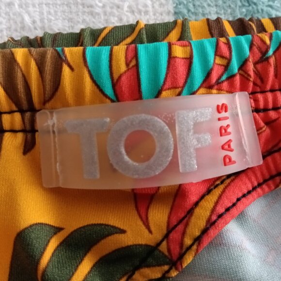 DESIGNER 1" SWIM BRIEF BY TOF OF PARIS, SIZE "S" (28"-31") - (Pre-Owned) - Picture 3 of 8